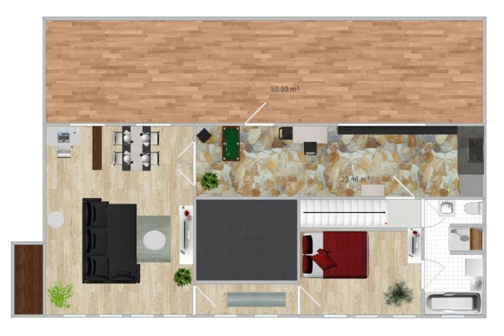 Design-Penthouse In Toplage! Франкфурт-на-Майне Экстерьер фото